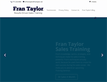 Tablet Screenshot of frantaylor.net